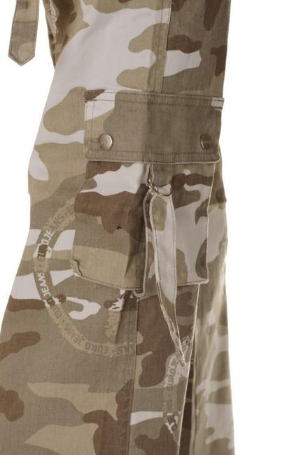 O&T Olivia Παντελόνι Γυναικείο, Camo Ανοιχτό Καφέ