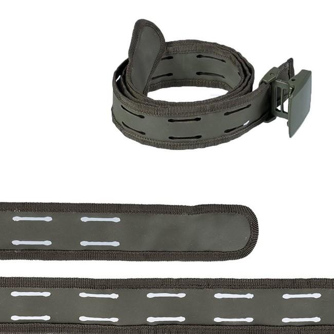Mil-Tec Ζώνη Molle Laser Cut με Πλαστική Αγκράφα 3,8cm, Λαδί