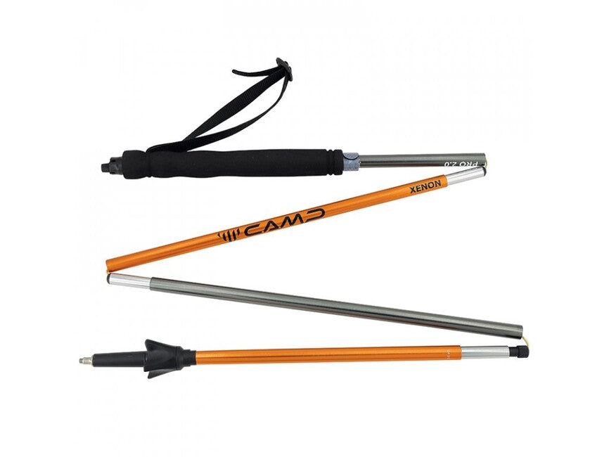 CAMP Xenon Pro 2 υπερελαφρές αναδιπλούμενες ράβδοι τρεξίματος 115-135 cm