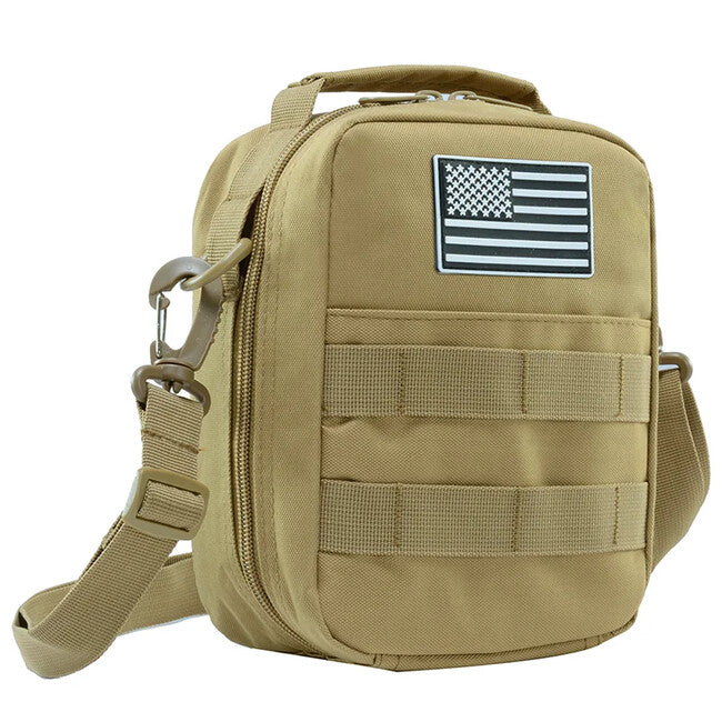 Dragowa Tactical Τσάντα Πρώτων Βοηθειών Ανθεκτική στο Νερό Διαγώνια 2L, ACU