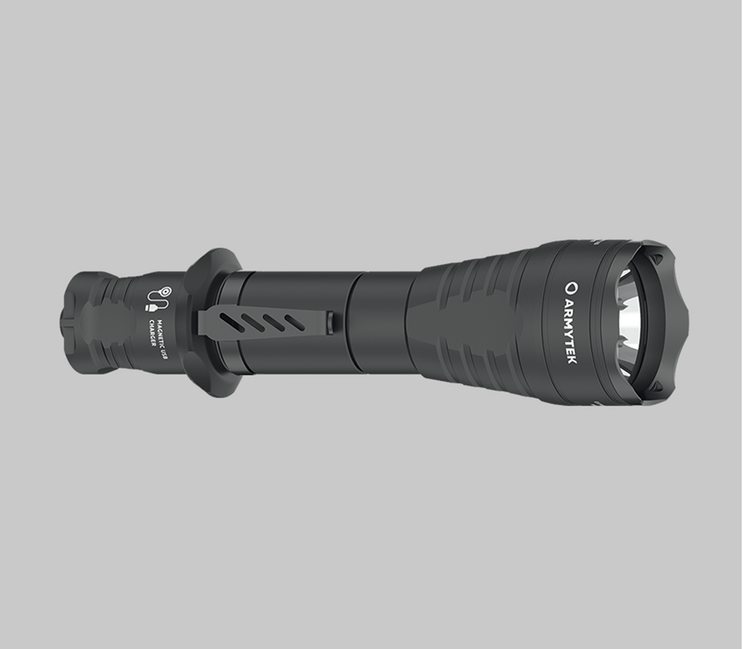 ArmyTek Predator Pro Magnet USB Extended set τακτικό, θερμό λευκό
