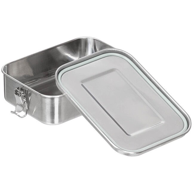 Fox Outdoor Premium Κουτί Φαγητού από Ανοξείδωτο Χάλυβα περίπου 19 x 14,5 x 6,5 cm, Premium, Ανοξείδωτος Χάλυβας
