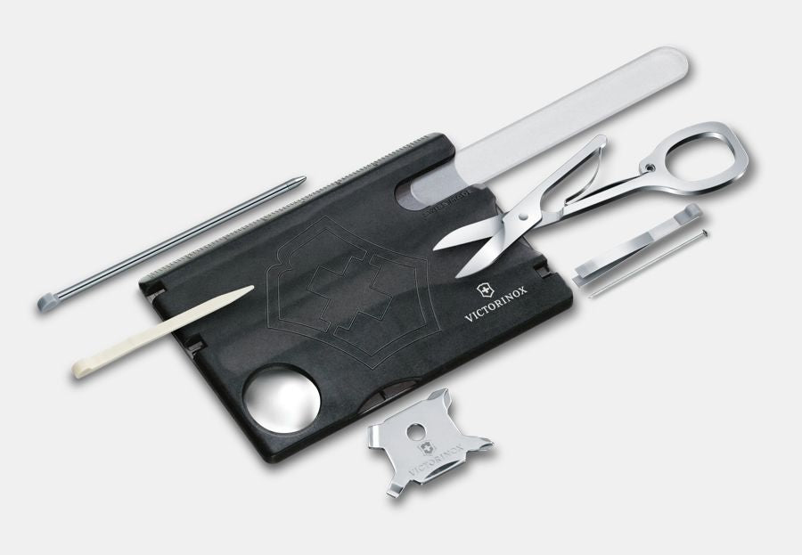 Victorinox Swiss Card Nailcare Μανικιούρ, Μαύρο