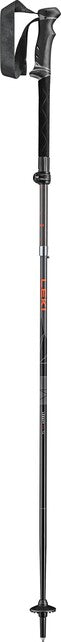 LEKI Legacy FX TA τrekingόες ράβδοι, ασημί-γκρι-φωτεινό κόκκινο-μαύρο, 110 - 130 cm