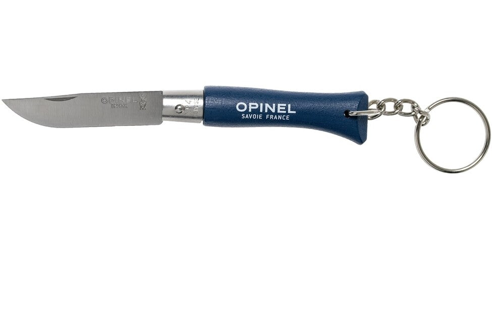 Opinel VRI N°04 Διπλωνόμενο Μαχαίρι Κλειδιών, Σκούρο Μπλε