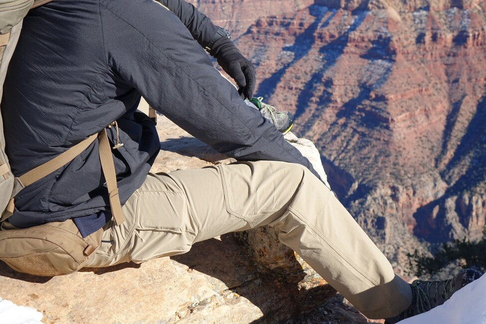 Helikon-Tex OTP Παντελόνι VersaStretch Τακτικό Outdoorove Versa Stretch, Ανοιχτό Γκρι / Μαύρο