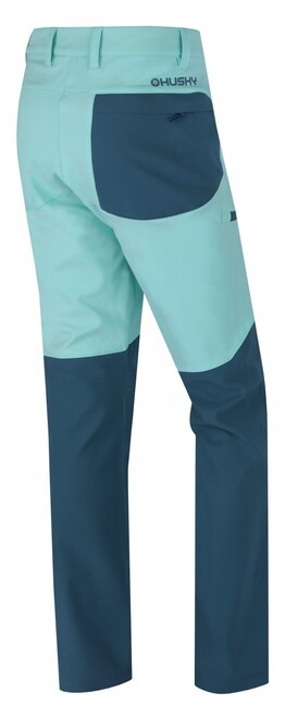 HUSKY Kavia Παντελόνι Softshell Γυναικείο, Μέντα/Τυρκουάζ