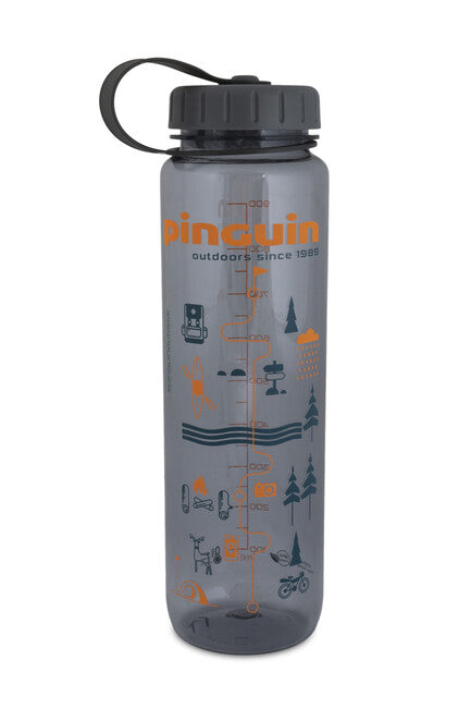 Pinguin Tritan Slim Bottle 1.0L 2020 Φιάλη, γκρι