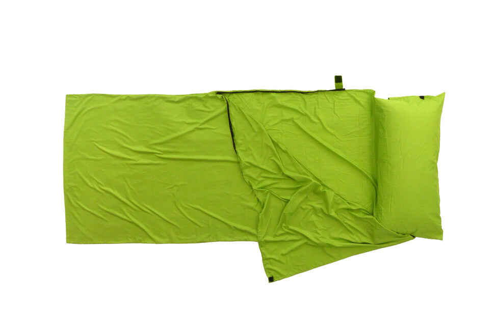 Origin Outdoors Ορθογώνιο Επένδυμα Υπνόσακου Μικροϊνών, Πράσινο