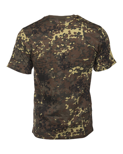 Mil-Tec Μπλουζάκι Κοντό Μανίκι, Flecktarn