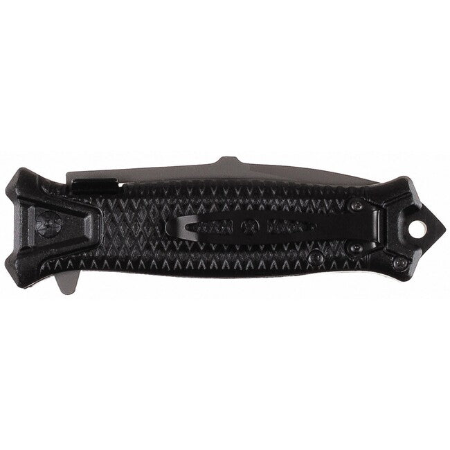 Fox Outdoor Jack Μαχαίρι Ενός Χεριού Snake, μαύρο, μεταλλική λαβή