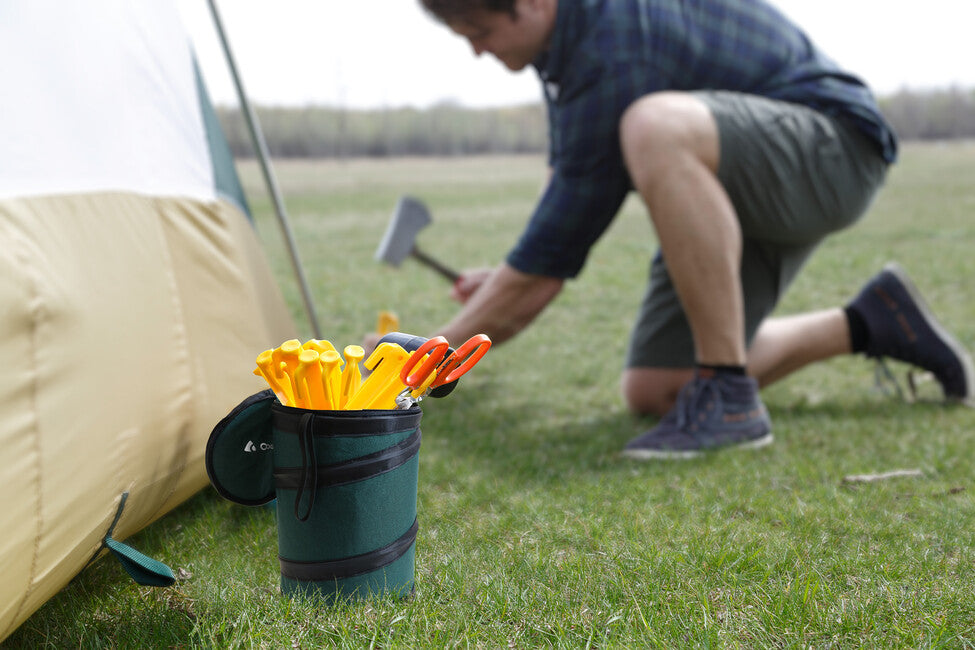 Coghlans Pop-Up Stuffbag σακούλα αποθήκευσης camping σκούρο πράσινο, 3 λίτρα