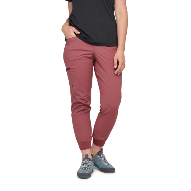 Black Diamond Technician Jogger Παντελόνι Γυναικείο, Cherrywood
