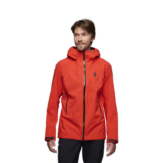 Black Diamond Highline Stretch Shell αδιάβροχο μπουφάν ανδρικό, octane