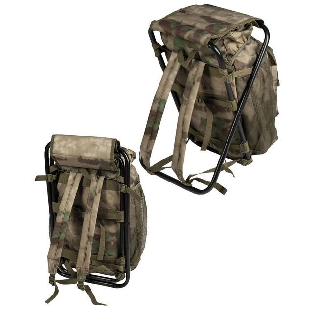 Mil-Tec Σακίδιο Πλάτης με Σκαμνί, TACS FG 20l