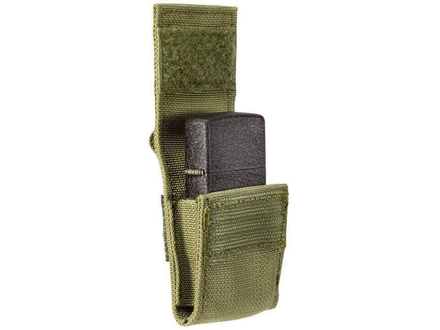 Zippo Black Crackle Σετ Τακτικής Θήκης + Αναπτήρα, Πράσινο