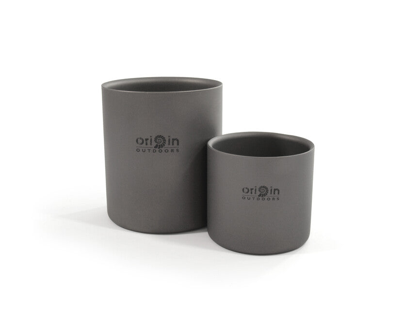 Origin Outdoors Τιτανένια Θερμός Κούπα 300 ml
