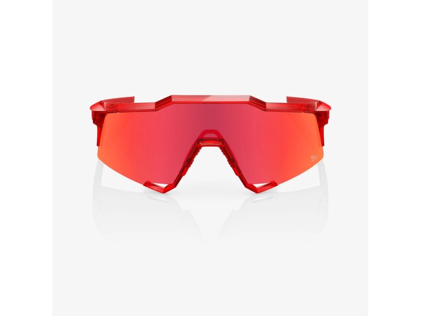 100% Speedcraft LE Γυαλιά Ηλίου Peter Sagan, Gloss Translucent Red - Hiper Red Mirror