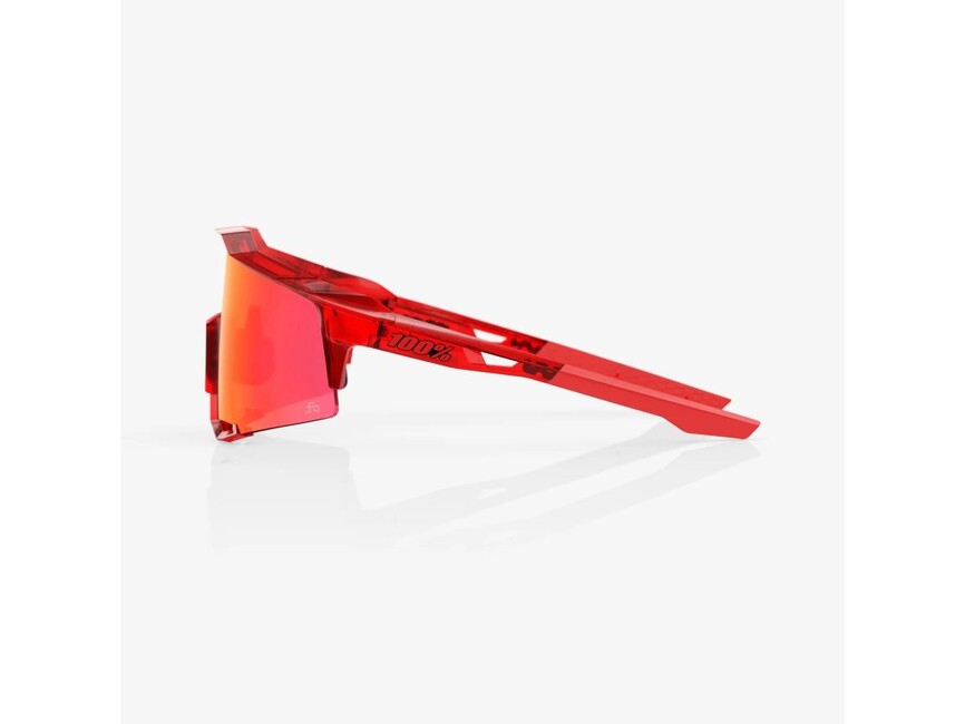 100% Speedcraft LE Γυαλιά Ηλίου Peter Sagan, Gloss Translucent Red - Hiper Red Mirror