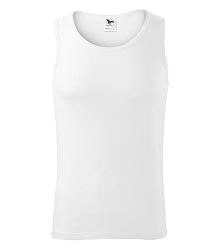 Malfini ανδρικό αμάνικο μπλουζάκι 160g/m2, λευκό