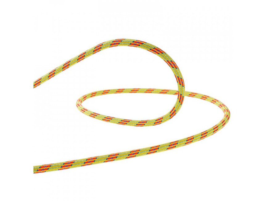 BEAL Ice Line Unicore Ημιστατικό Σχοινί Αναρρίχησης 8,1 mm 2 × 50 m, ανίθυολ / πορτοκαλί