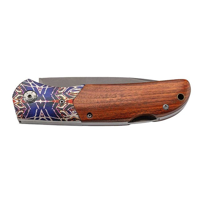 Herbertz Μαχαίρι Τσέπης, Cocobolo, Έγχρωμη Εκτύπωση, 9,5 cm