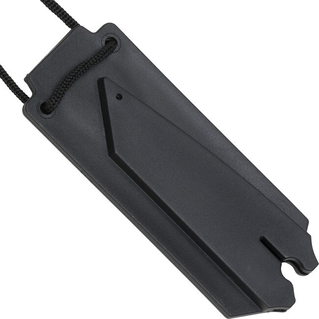 Haller NeckKnife Μαχαίρι Σταθερής Λάμας με Κόκκινη Eloxierte Λάμα