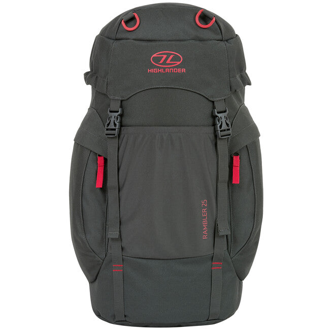 Highlander Σακίδιο πλάτης Rambler 25 L, μαύρο