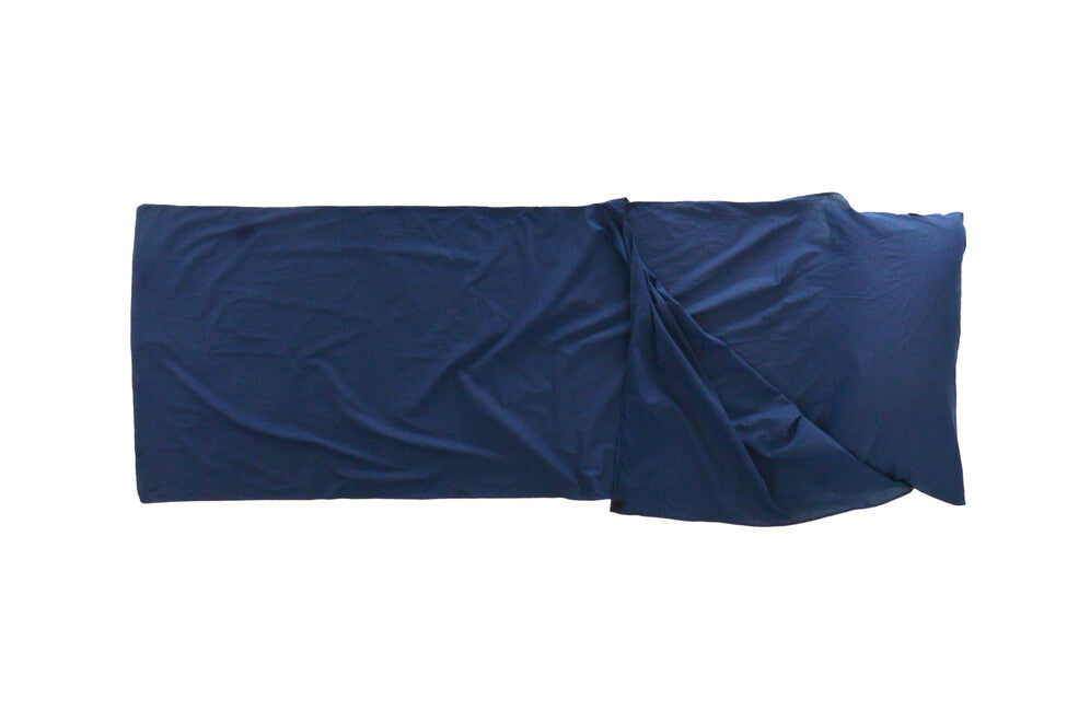 Origin Outdoors Επένδυση Φλις Υπνόσακου Ορθογώνια, Βασιλικό Μπλε