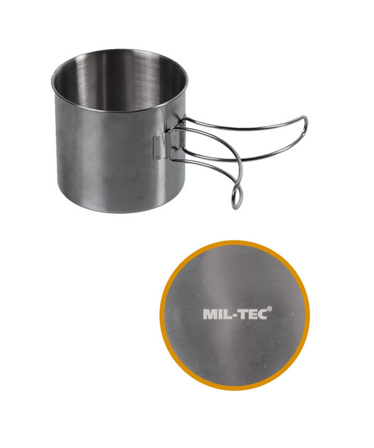Mil-Tec Κούπα από Ανοξείδωτο Χάλυβα, 600 ml