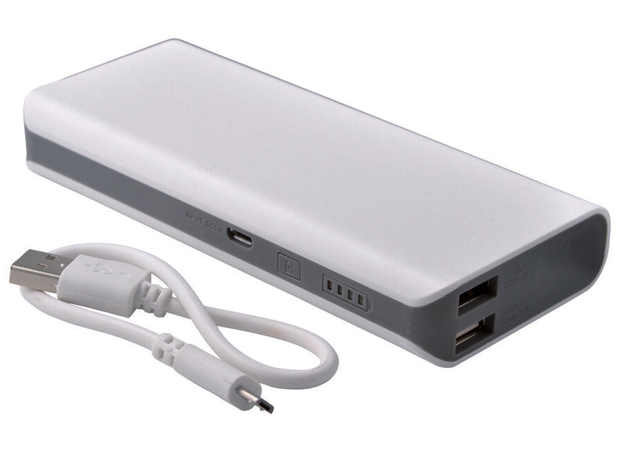 Baladeo PLR905 Τράπεζα Ενέργειας 11000 2x USB, Λευκό