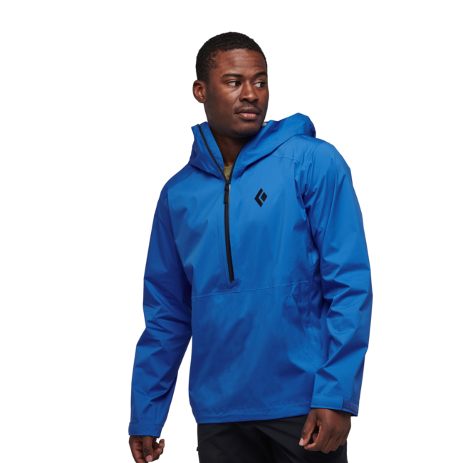 Black Diamond Stormline Stretch Anorak αδιάβροχο μπουφάν ανδρικό, drifter blue