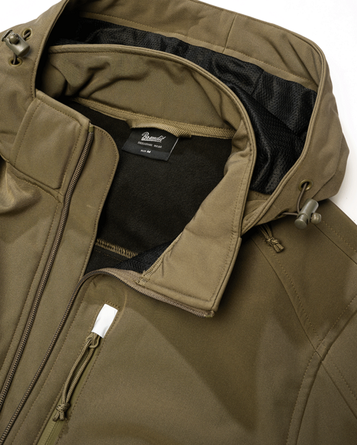 Brandit Hurricane Μπουφάν Softshell, Λαδί