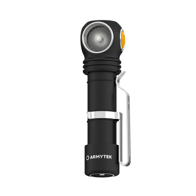 ArmyTek Wizard C2 Magnet φακός κεφαλής LED με μαγνητικό κάτοχο τροφοδοσία μπαταρίας 1200 lm 4800 h 64 g, Λευκό