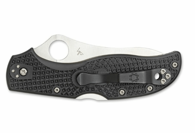 Spyderco Stretch 2 Lightweight Μαχαίρι Τσέπης FRN, Μαύρο, 8,7 cm