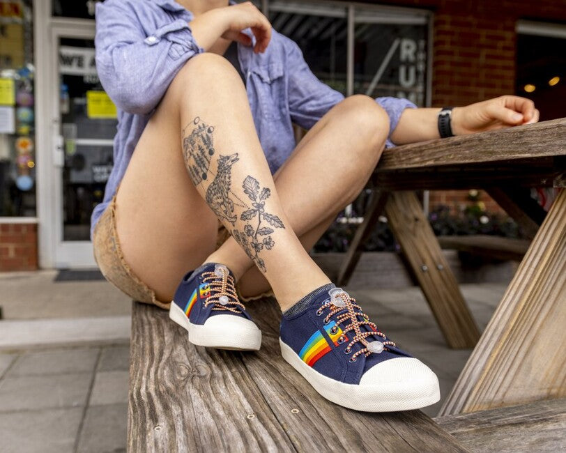 Lock Laces Κορδόνια Παπουτσιών, rainbow