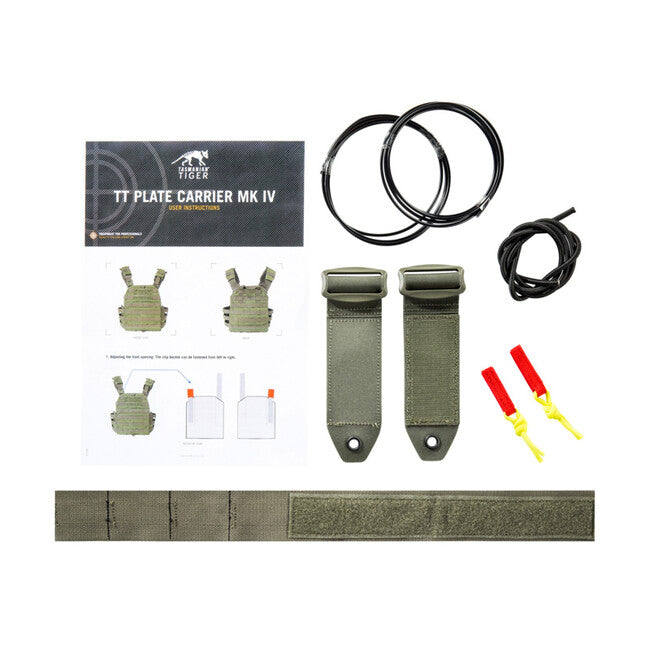 Tasmanian Tiger Plate Carrier MKIV Φορέας Πλακών, μαύρο
