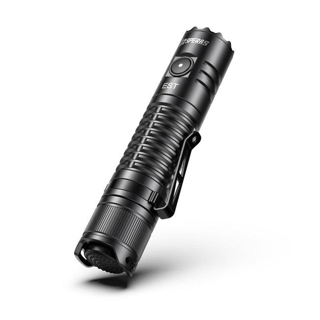 Speras Luminus SST40 φακός LED επαναφορτιζόμενος, μαύρο
