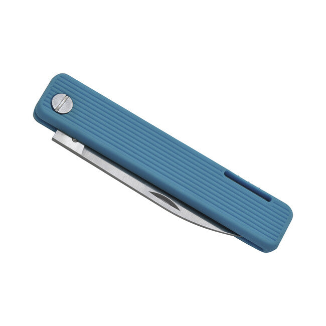 Baladeo ECO356 Papagayo Μαχαίρι Τσέπης, Λάμα 7,5 cm, Χάλυβας 420, Λαβή TPE, Τιρκουάζ