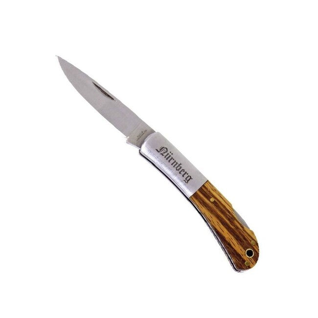 Haller Tame Μαχαίρι Τσέπης Stahlbacken Zebraholz, 420rsf, 60mm