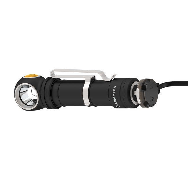 ArmyTek Wizard C2 Pro Max LR Φακός LED Τσέπης με Κλιπ Ζώνης, με Θήκη, Τροφοδοσία από Μπαταρία, 4150 lm, White