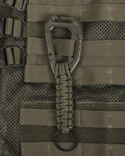 Mil-Tec MOLLE Καραμπίνερ με PARACORD, λαδί