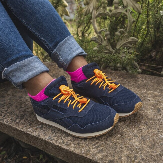 Lock Laces Κορδόνια Παπουτσιών, Πορτοκαλί