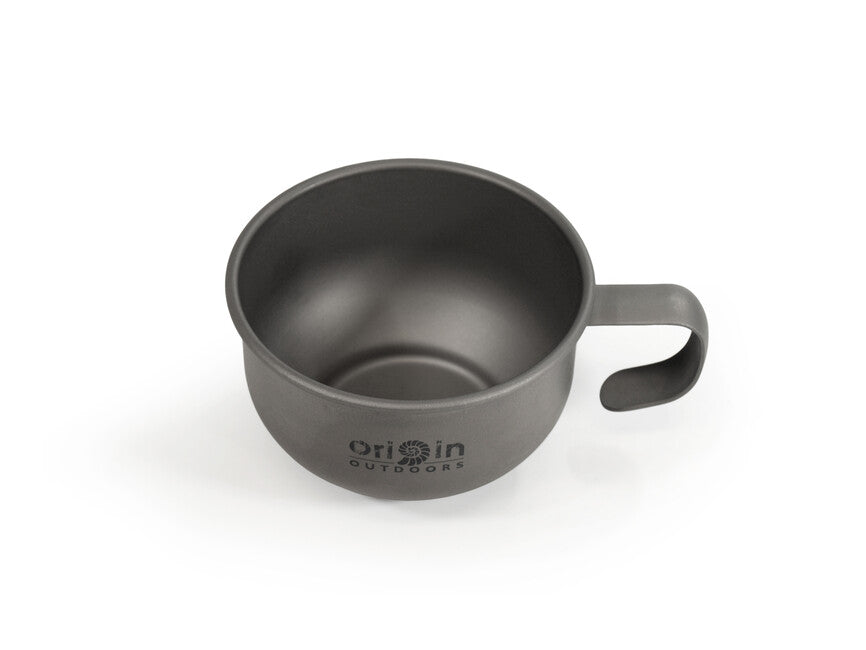 Origin Outdoors Τιτάνιο Ταξιδιωτικό Φλιτζάνι Καφέ 180 ml