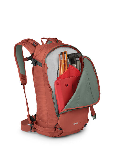 OSPREY SOPRIS σακίδιο πλάτης σκιαλπισμού 20, emberglow orange