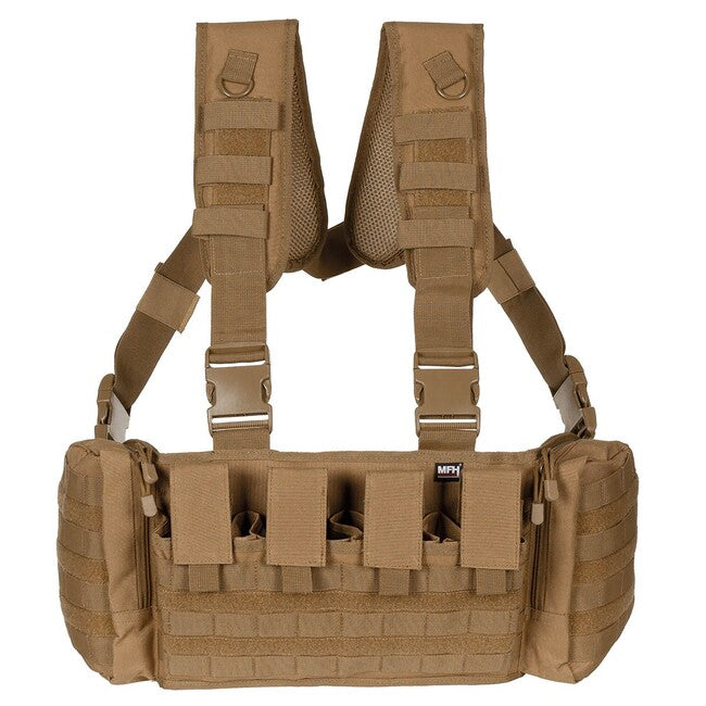 MFH Professional Mission Chest Rig αμάνικο γιλέκο τακτικό, coyote tan