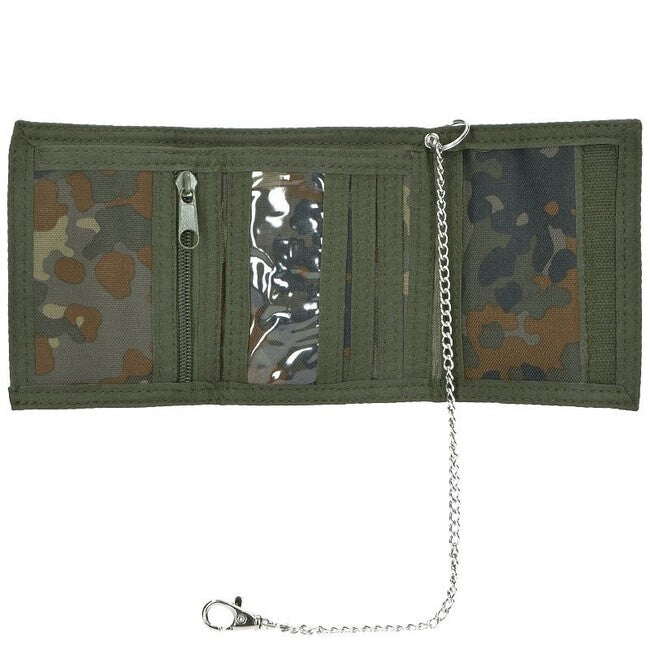 Mil-Tec Πορτοφόλι με Αλυσίδα, Flecktarn