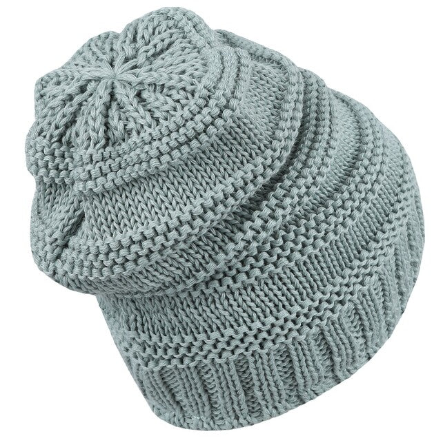 HUSKY Merhat 5 merino σκούφος γυναικείο, ανοιχτό μέντα