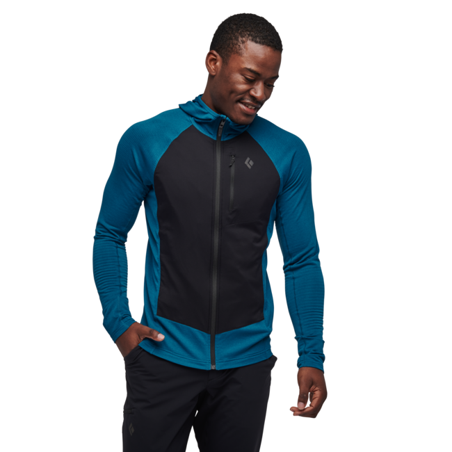 Black Diamond Coefficient Lt Hybrid Φούτερ ανδρικό, kingfisher-black