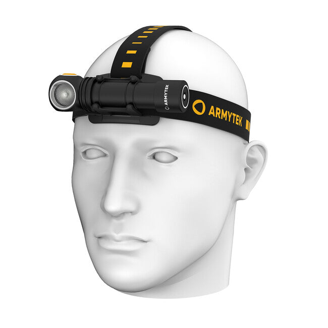 ArmyTek Wizard C2 Magnet φακός κεφαλής LED με μαγνητικό κάτοχο τροφοδοσία μπαταρίας 1200 lm 4800 h 64 g, Λευκό